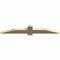 Ekena Millwork Eugene Rough Sawn Timber Gable Bracket, Douglas Fir, 48"W x 8"H x 2"D x 4"F, 4/12 Pitch GBW048X08X0204EUG00RDF - alternate 5